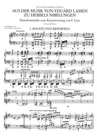Aus der musik von Eduard Lassen zu Hebbels Nibelungen - Franz Liszt